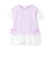 【人気商品再入荷】【直営店で取り扱い無し】アイス刺しゅうレイヤードＴシャツ