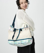 MESH MEDIUM TOTE -L メイソンマドラスメッシュ