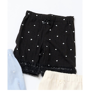 ひんやりショートレギンス/7days Style pants  4分丈_接触冷感