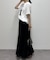 【Loungedress】楊柳ティアードスカート
