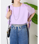 【新色登場】【サラサラ素材で涼しく着れる】ビッグ変形Tシャツ