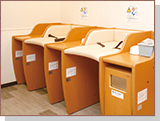 Nursing room/diaper changing room